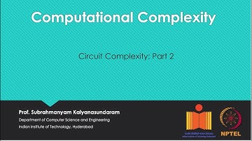 mod06lec34 - Circuit Complexity: Part 2
