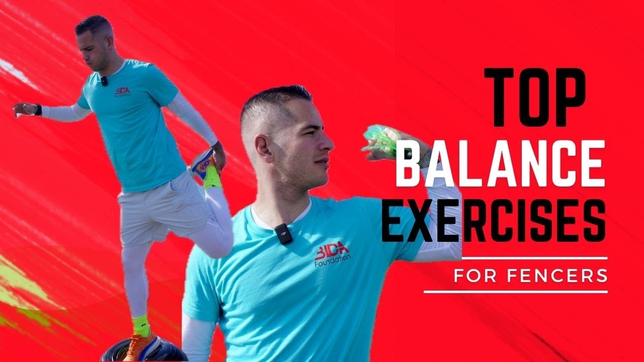 Balance Workout For Fencing With Sergey Bida By Bida Foundation (Olympic)