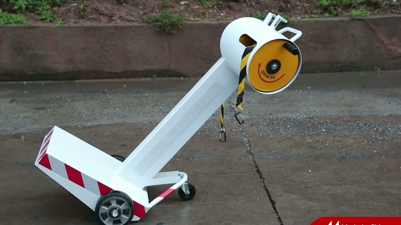 PAM-Traust Crowd Control Retractable Belt Barrier Stanchion