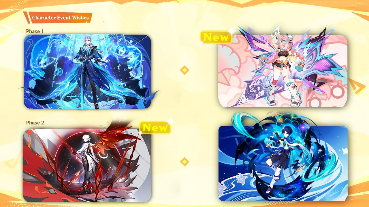 JUST IN! New & Updated Banner Lineup From 6.0 - 6.4 + All New Upcoming 5 stars!!