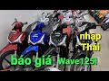 Giá Wave125i nhập Thái mới nhất tại cửa hàng Mai Duyên | Wave Thái và Future VN khác nhau gì?