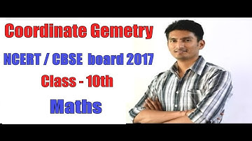 Class 10th SA2 Questions Coordinate Geometry | Part 2 | NCERT Solutions /CBSE Solutions Board 2017