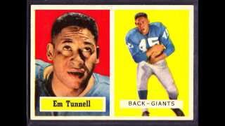 New York Football Giants 1957 ,1958 Topps