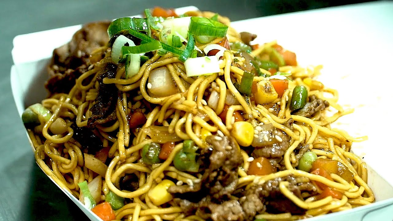 미국식 중국음식 이태원 / American style Chinese food Korean street food YouTube