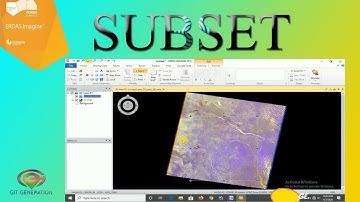 SUBSET USING POLYGON IN  ERDAS IMAGINE