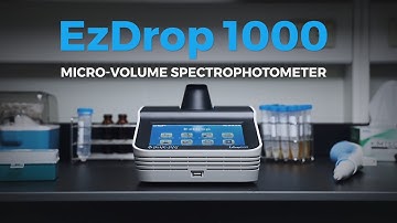 EzDrop 1000 Micro-Volume Spectrophotometer Speeds Up Your Research Efficiency │Blue-Ray Biotech