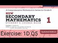 Solving BODMAS Rule ex 1D Q#5| Class 6 Math|
