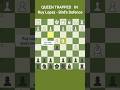 A Wonderful Queen Trap to Win Chess #shorts