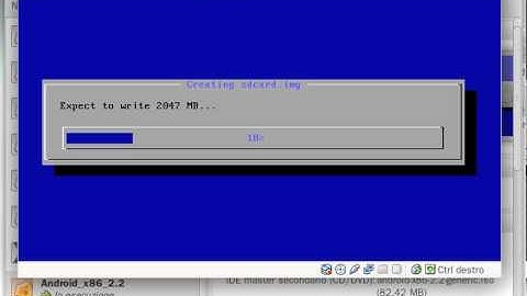 how to install android 2.2.1 and create an sd card in virtualbox