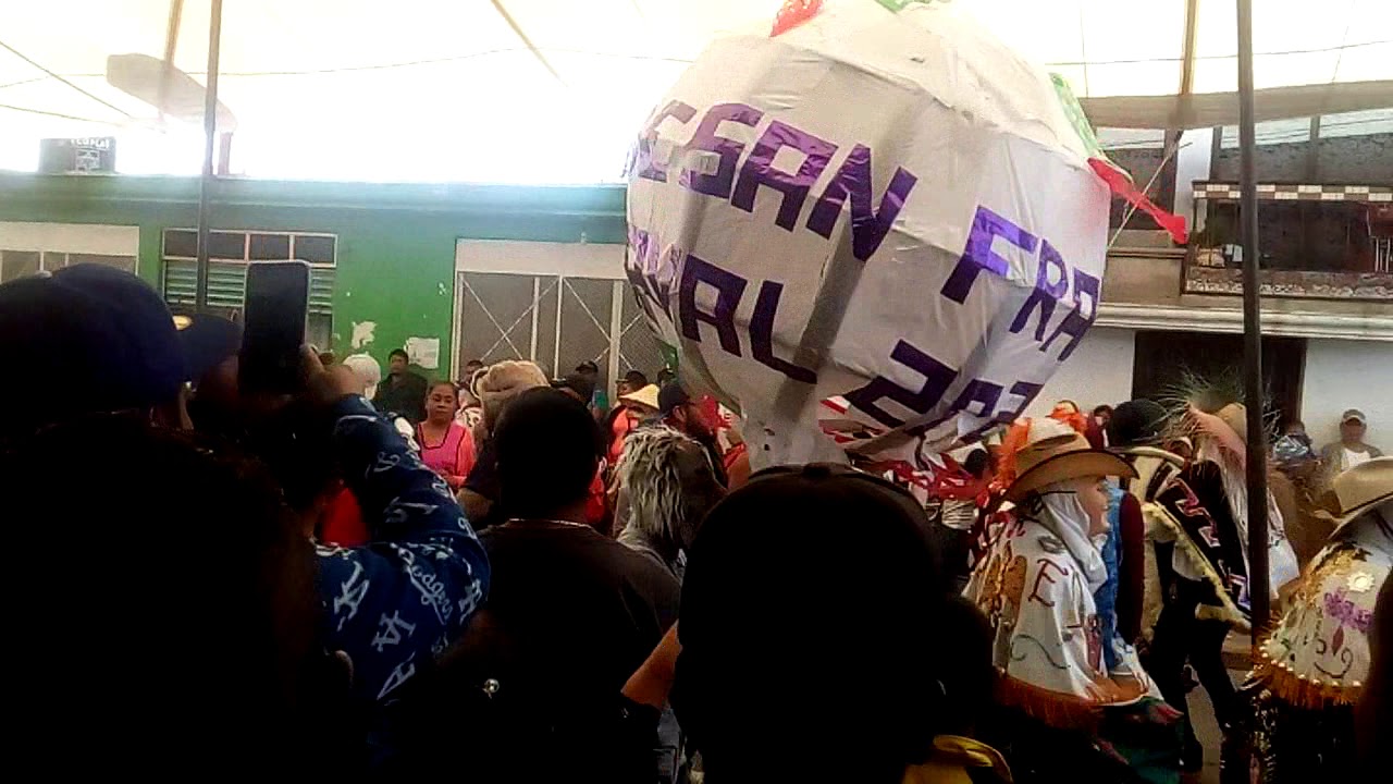 Carnaval en los ángeles tetela barrio san Francisco 2020