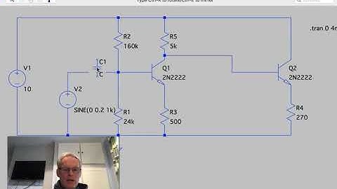 Class A BJT Amplifier Design (Part 3) - LTSpice
