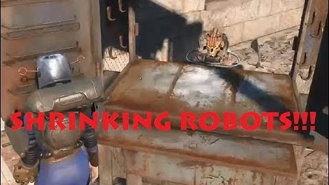 Fallout 4 Glitch Series: The Shrinking Robot