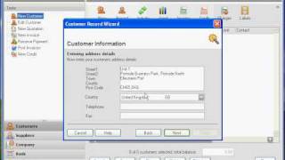Sage 50 Accounts Postcode Lookup with Data8