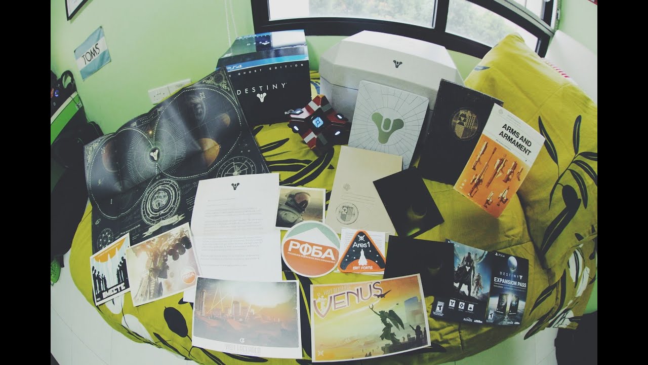 Unboxing my Destiny Ghost Edition!