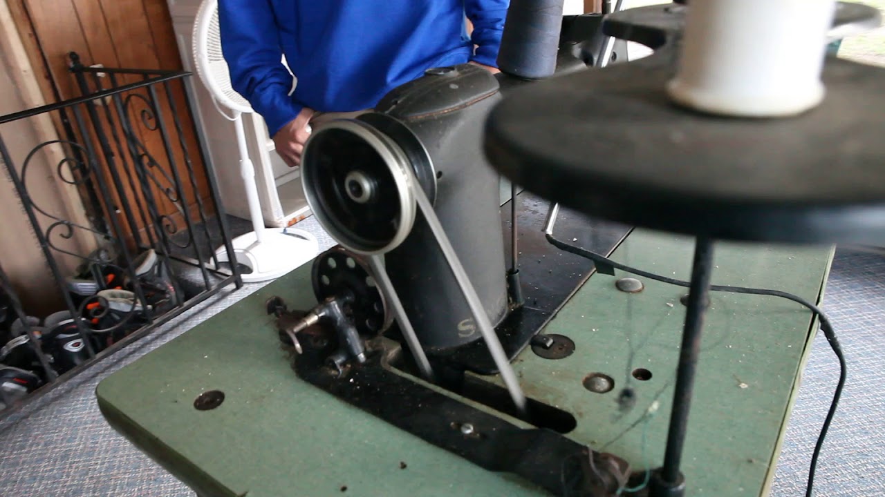 Singer Commercial Sewing Machine 24112 YouTube