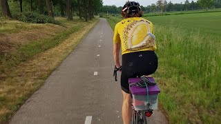 1200 km bike packing trip to the Netherlands and back
