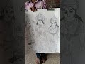 Ram Laxman sitamata draw |mere ghar ram aaye hain #art #easydrawing #shorts #ram #minivlog #trending