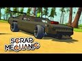 САМЫЕ КРУТЫЕ И БЫСТРЫЕ ТАЧКИ И МАШИНА ИЗ MAD MAX В SCRAP MECHANIC