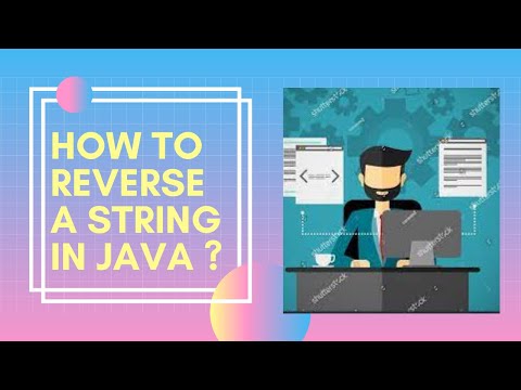 How to reverse a string in java in Tamil?