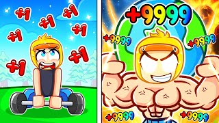 I Won't Stop Until I Hit MAX LEVEL Strength in Roblox!