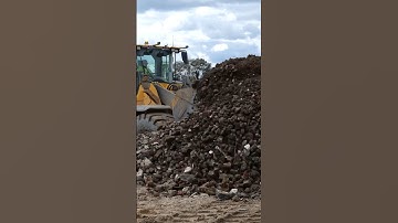 Loading shovels being productive #wheelloader #aggregates #volvo #shorts #tipper #drone