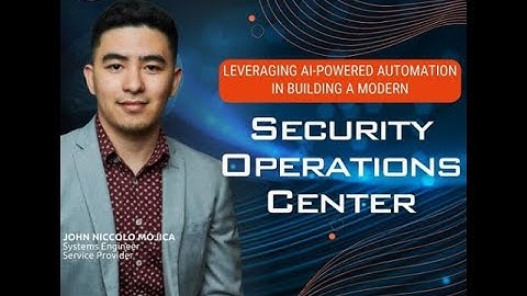 Leveraging AI Powered Automation In Building a Modern Security Operations Center