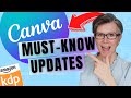 CANVA Update - Sell More Amazon KDP Books Using CANVA new features (March 2023 Updates)