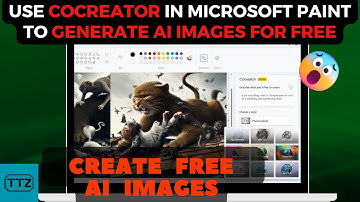 How to Use Microsoft Paint Cocreator in Windows 11 | Create AI Images Free | Moment 4 Features 23H2