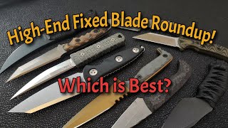 Knife Collection Vid: High End Small & Pocketable Fixed Blade Roundup!