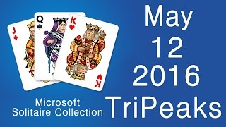 Microsoft Solitaire Collection - TriPeaks May 12 2016