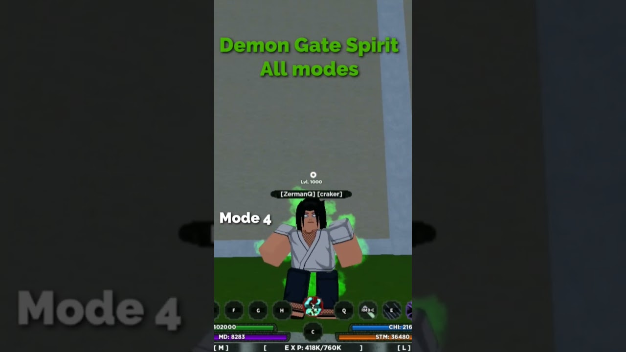 Transform Demon Gate Spirit 