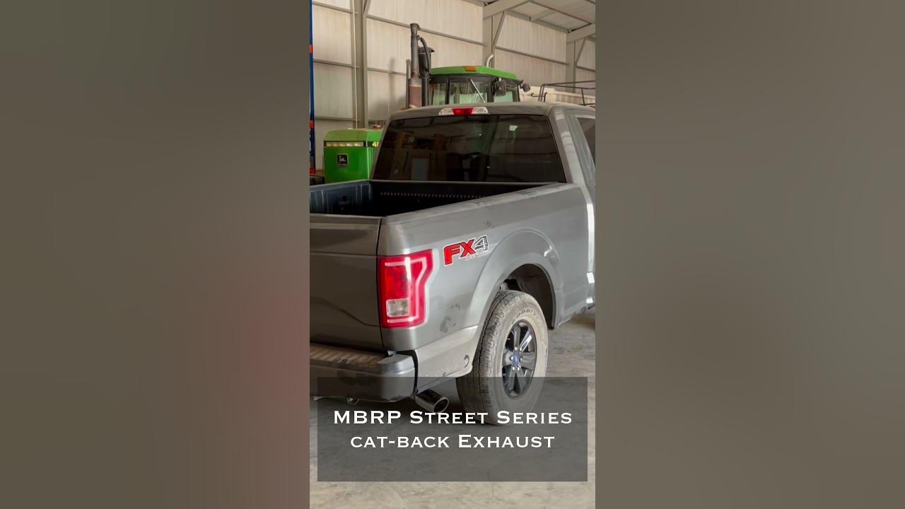 2016 f 150 5 0 mbrp exhaust install youtube