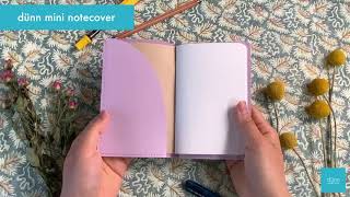 【手のひらサイズ】ミニノートカバー商品紹介