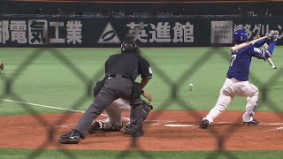 無念… 川原弘之が根尾昂に技ありタイムリーを許す