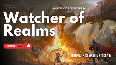 Watcher of Realms - Hero Tower Defense, Meet The Commander and The Watchguard