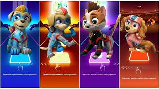 TUCK 🆚 ELLA  🆚SUPER CAT🆚LIBERTY – EPIC Dance Battle! 🎶Tiles Hop EDM Rush 🔥#4