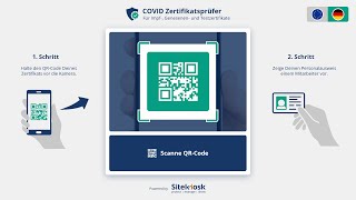 COVID Zertifikatsprüfer