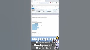 How to Download Minecraft Background Music List java 1.21