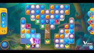 Fishdom. 8790 level no boosters and diamonds. 16 moves