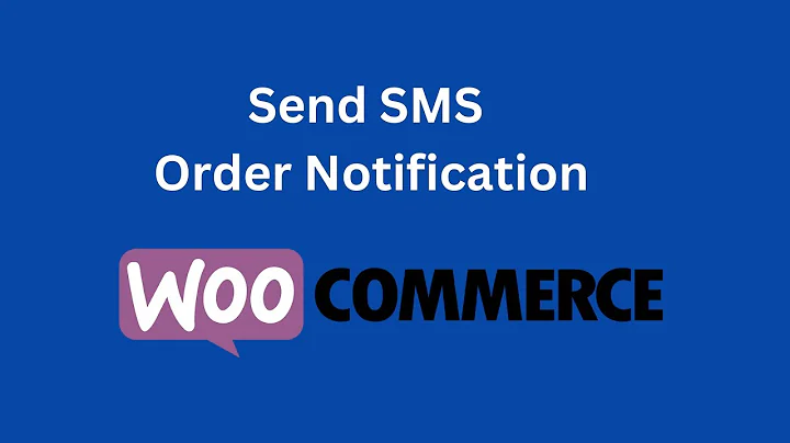 Send SMS Order Notification in WooCommerce