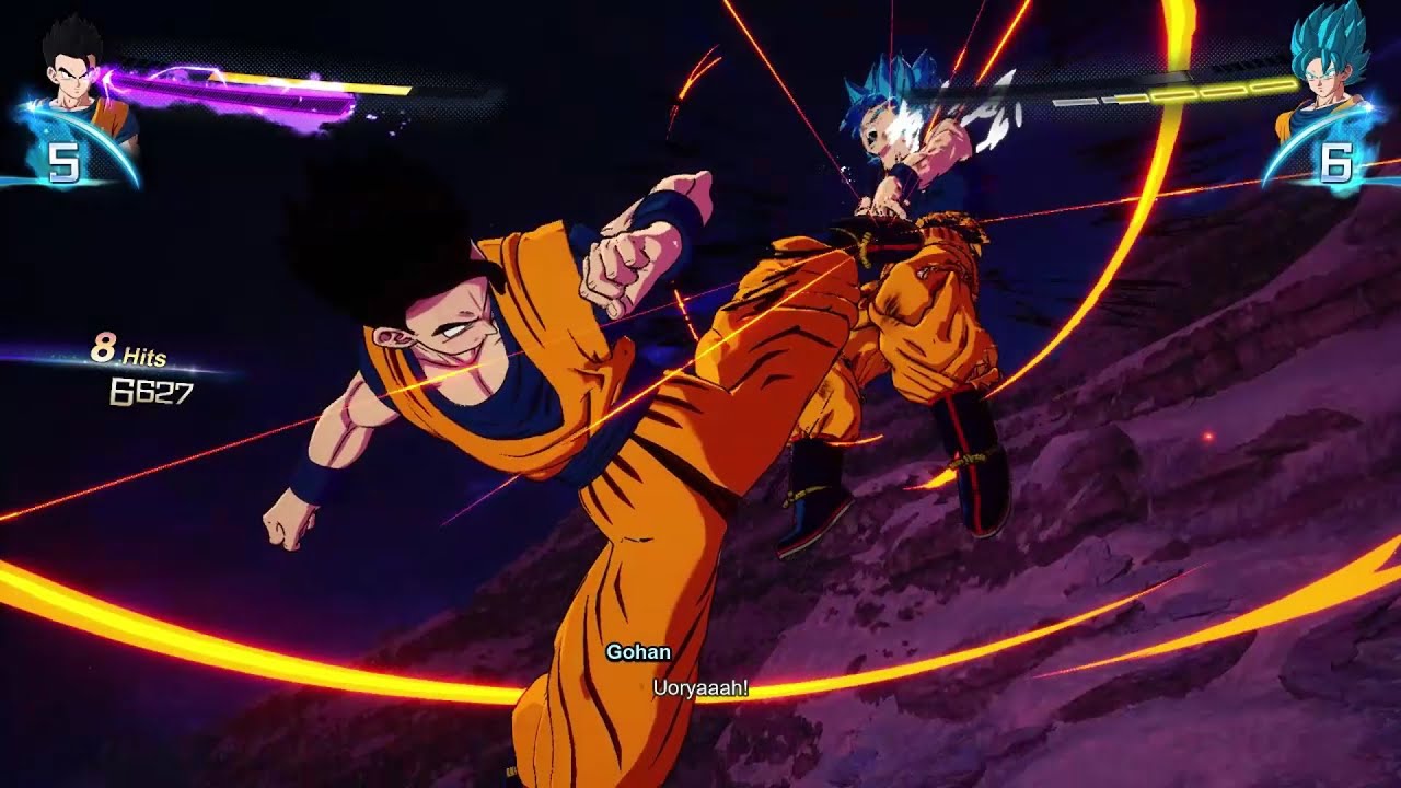 Super Counter Ultimate Gohan VS Goku SSJ Blue | Dragon Ball Sparking! Zero *Epic ...