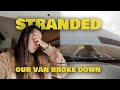 Our van broke down, hottest day yet... (#vanlife with an infant)