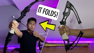 REAL Hawkeye Bow that actually FOLDS! (Collapsible) 3D Printed - How To