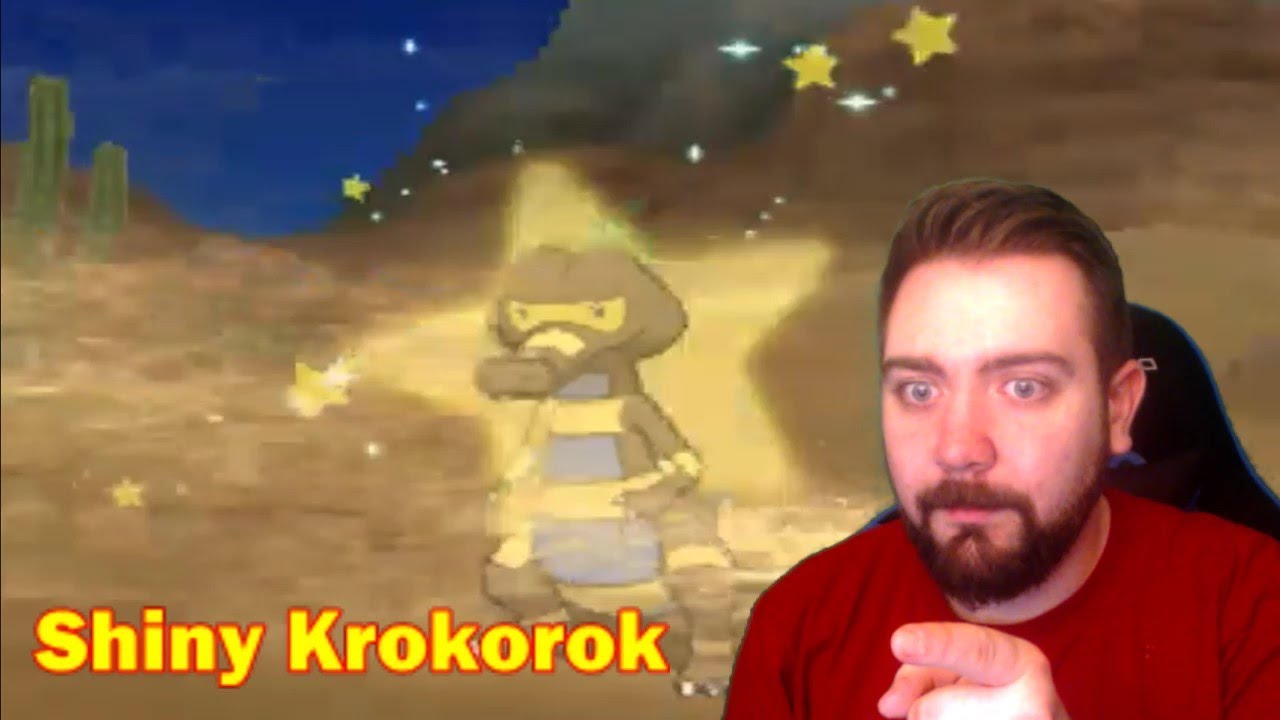 "THAT'S A BROWN ONE!" | Shiny Krokorok Reaction (FLOYT via SOS) | Pokemon USUM