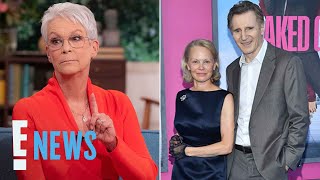 Jamie Lee Curtis Reacts to Pamela Anderson, Liam Neeson Romance Rumors | E! News