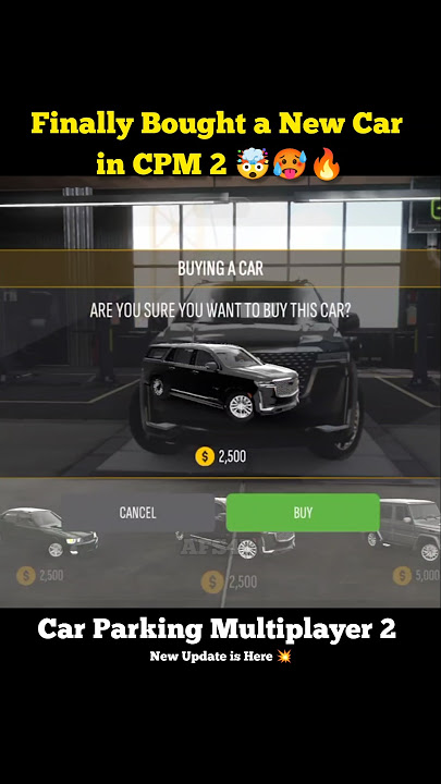 Finally Bought New Car in #CPM2 #Shorts #Gaming #YoutubeShorts #YoutubeGaming #CPM #CadillacEscalade