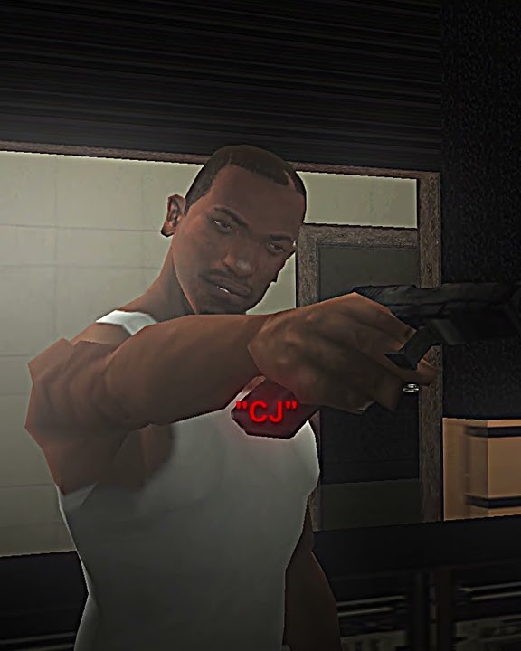 Carl Johnson or 'CJ' | #gtasanandreas #shorts