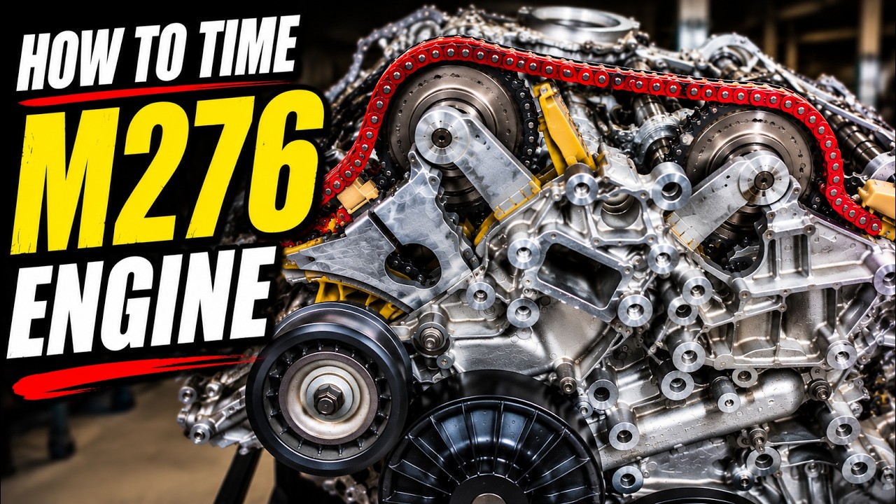 276 Engine Timing TIMING CMERCEDES M276 HAIN REPLACEMENT! FULL ENGINE TIMING GUIDE ...