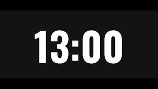 13 Minute Timer ⏳ | 780 Second Countdown Clock | 13 Minute Focus Sprint Timer  13:00 Countdown Timer