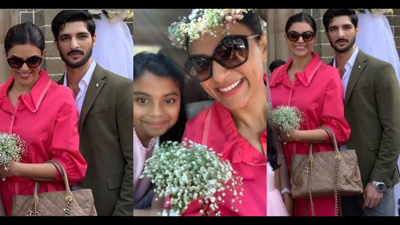 Sushmita Sen MARRIED Boyfriend Rohmil Shawl in a Christian wedding ...